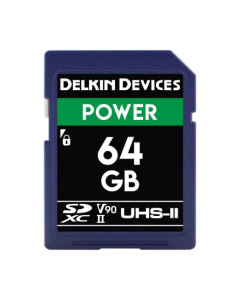 Delkin Devices Power 64GB SD UHS-II V60 Memory Card