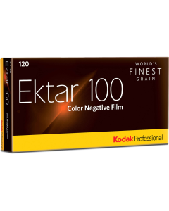 Kodak Ektar ISO 100 Professional Colour 120 Roll Film - 5 Pack