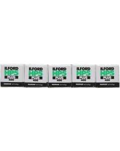 Ilford HP5 Plus ISO 400 Black & White 120 Roll Film - 5 Pack
