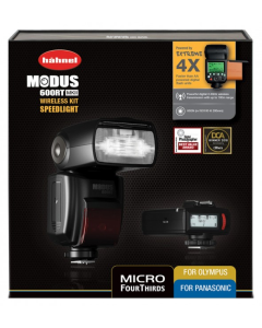 Hahnel Modus 600RT MK II Wireless Kit With Viper Trigger Flash Speedlight Olympus / Panasonic