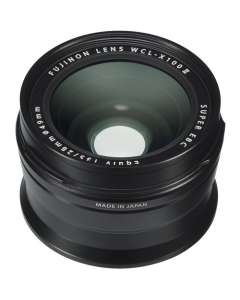 Fujifilm WCL-X100 II Wide-Angle Conversion Lens for X100F Camera - Black