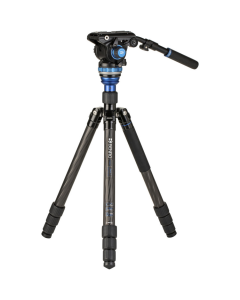 Benro C3883 Carbon Fibre Travel Tripod with S6PRO Fluid Video Head
