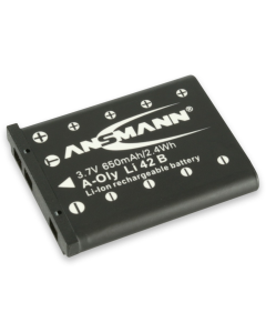 Ansmann Olympus LI 42 B / Fuji NP 45 / Nikon EN EL 10 / CASIO NP 80 Lithium Rechargable Battery