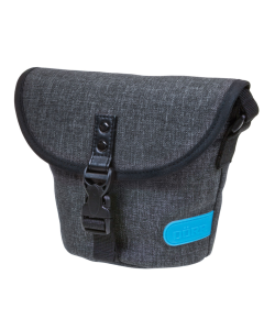 Dorr City Basic Large Shoulder Bag - Grey / Blue