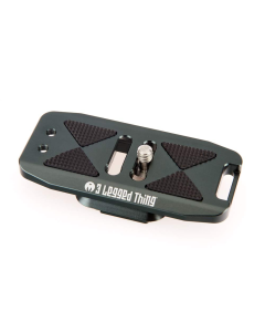 3 Legged Thing 85mm Base Plate for Ellie PD Capture and Arca - Grey