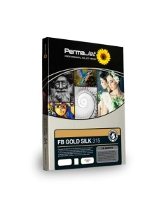 PermaJet FB Gold Silk 315 A3+ Photo Paper - 25 Sheet (22733) 