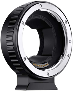 K&F Concept Canon EOS EF to Sony E Mount Auto Focus Lens Mount Adapter - KF06.433