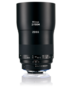 Zeiss Milvus 100mm f2 Macro ZF.2 Lens - Nikon F Fit