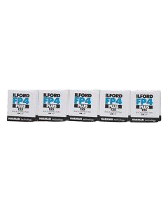 Ilford FP4 Plus ISO 125 Black & White 36 Exposure 35mm Film - 5 Pack