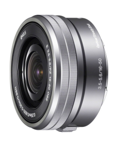 Sony E 16-50mm f3.5-5.6 OSS Power Zoom E-mount Lens - Silver [White Box]