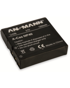 Ansmann Replacement Li-ion Battery for Casio NP-40