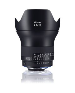 Zeiss Milvus 18mm f2.8 ZF.2 Lens - Nikon F Fit