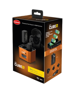 Hahnel ProCube 2 Twin Battery Charger For Sony NP-BX1 NP-FW50 & NP-FZ100