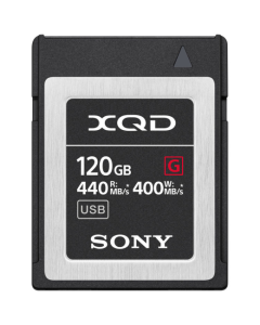 Sony 120GB G Series Up To 440MB/s Read & 400MB/s Write XQD Memory Card