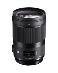 Sigma 40mm F1.4 DG HSM Art Series Lens: Sony FE Mount