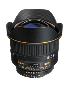 Nikon 14mm F2.8 D AF Nikkor ED Lens