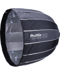 Phottix Raja Quick-Folding Deep Parabolic Softbox 60cm