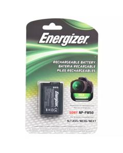 Energizer Sony NP-FW50 Replacement Li-Ion Recheargeable Camera Battery 