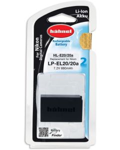 Hahnel HL-E20/EL20a Replacement Li-ion Battery for Nikon EN-EL20