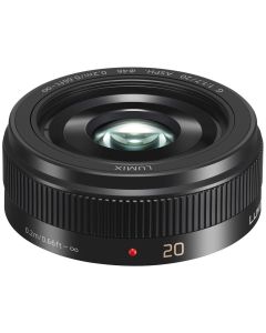 Panasonic 20mm f1.7 II Lumix G ASPH Micro Four Thirds Lens - Black