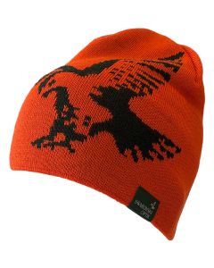Swarovski Hawk Merino Beanie Hat - Signal Orange