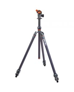 3 Legged Thing Winston 2.0 Carbon Fibre Tripod Kit with AirHed Pro Ball Head - Grey