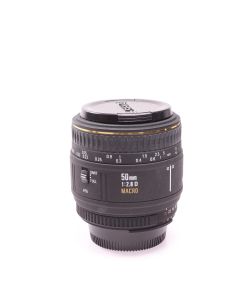 USED Sigma 50mm f/2.8 Macro AF Prime Lens Nikon F Mount 1:1 Close Up DX
