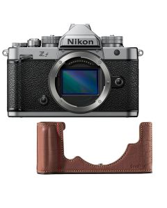 Nikon Zf Digital Mirrorless Camera Body with Smallrig Leather Case - Silver