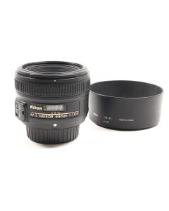 USED Nikon 50mm F/1.8 AF-S Prime Lens 