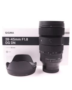 USED Sigma 28-45mm f1.8 DG DN Art Lens For Sony E Mount