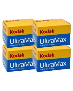 Kodak Ultramax ISO 400 Colour 36 Exposure 35mm Film - 4 Pack