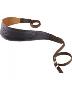 Eddycam 33mm Premium Elk Skin Leather Camera Strap - Blue / Natural - 0349