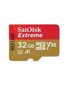 SanDisk Extreme microSDHC 32GB UHS-1 U3 A1 V30 (Refurbished)