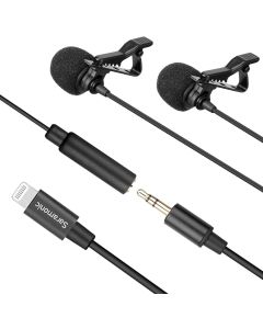 Saramonic LavMicro U1C 6 Meter Duel Lavalier Microphone with Lightning Connector