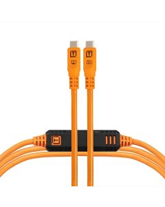 Tether Tools TetherPro Optima 10G 4.6m USB-C to USB-C - Orange
