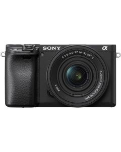 A - Sony Alpha A6400 Digital Camera with 16-50mm II Power Zoom Lens (ILCE6400AKB)