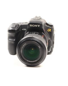 USED Sony Alpha A200 Digital Camera With 18-70mm Lens