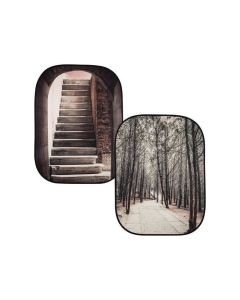 Lastolite 5x7 Perspective Background (Steps/Trees) LB5740