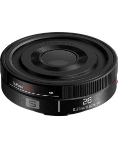 Panasonic 26mm f8 Lumix S L-Mount Pancake Lens
