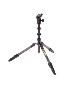 3 Legged Thing Legends Bucky Carbon Fibre Tripod with AirHed Vu Ball Head Set - Darkness