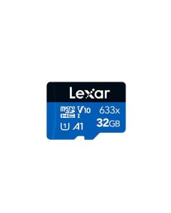 Lexar 32GB Micro SD microSDHC UHS-I 633x V10 Blue Series Card