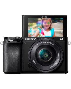 Sony Alpha A6100 Digital Camera with 16-50mm II Lens - Black: Refurbished