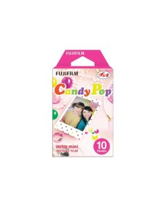 Fujifilm Instax Mini Instant Film Single Pack (10 Shots): Candy Pop
