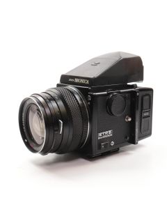 USED Bronica ETRS 40mm f/4 Lens Prism Finder 120 Film Back Medium Format Camera Kit