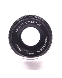 USED Pentacon 50mm f/1.8 M42 Screw Mount Manual Focus