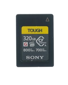 USED Sony 320GB CFexpress Type A TOUGH Card – 800MB/s Read, 700MB/s Write – VM7364