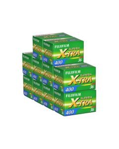 Fujifilm Superia X-Tra ISO 400 Colour 36 Exposure 35mm Film - 10 Pack