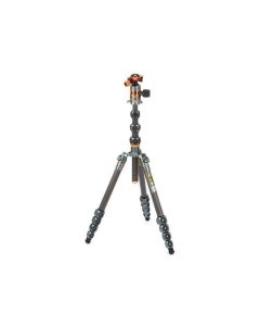 3 Legged Thing Legends Bucky Carbon Fibre Tripod with AirHed Vu Ball Head Set - Grey