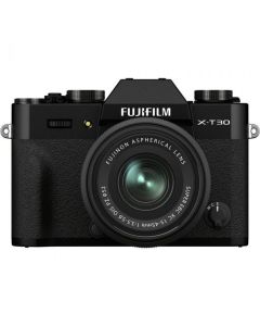 Fujifilm X-T30 II Digital Mirrorless Camera with XC 15-45mm Lens - Black