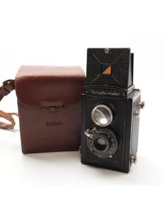 USED Voigtlander Brilliant Anastigmat Twin Lens Box Camera Vintage 